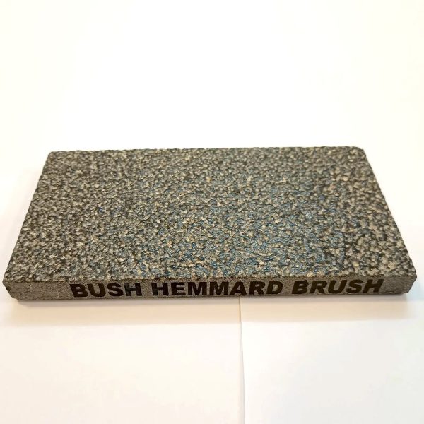 Bush Hammered Brushed Finish
