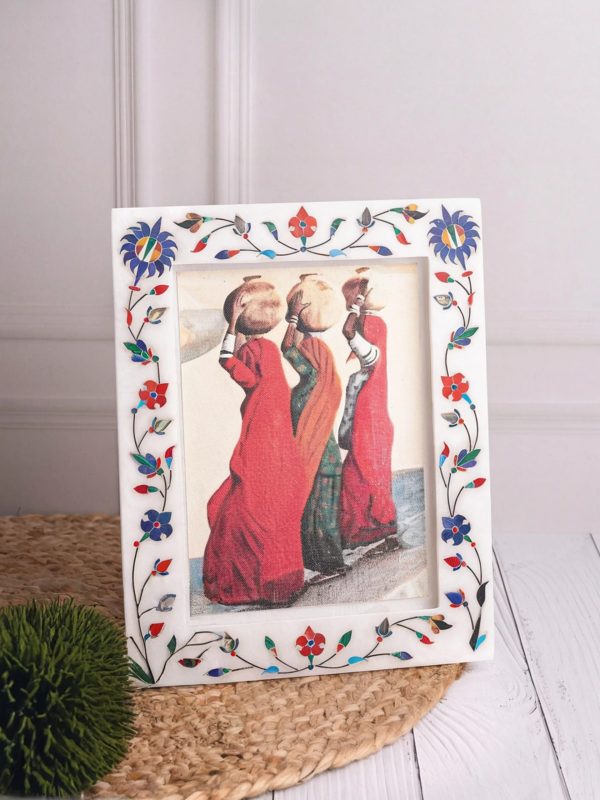 marble frame with inlay work