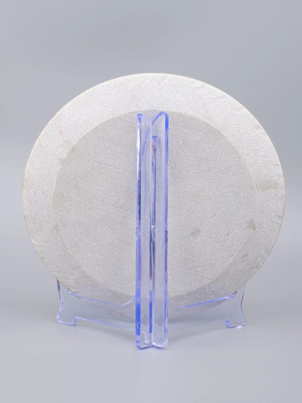 Decorative marble plate with meenakari work - Image 4