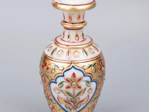 decorative marble flower vase
